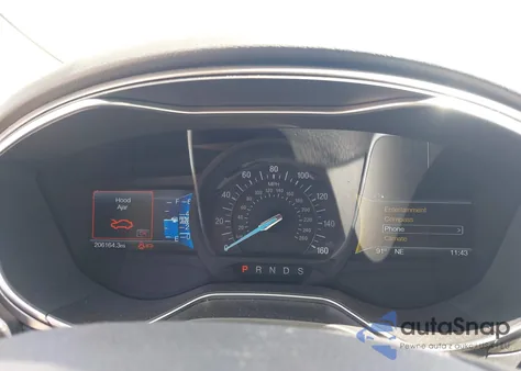 2016 Ford Fusion Se из США, поврежденный, VIN 3FA6P0T99GR222097